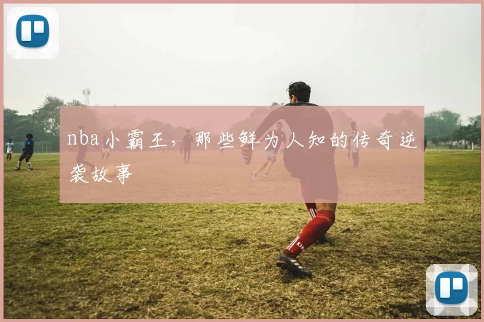nba小霸王，那些鲜为人知的传奇逆袭故事